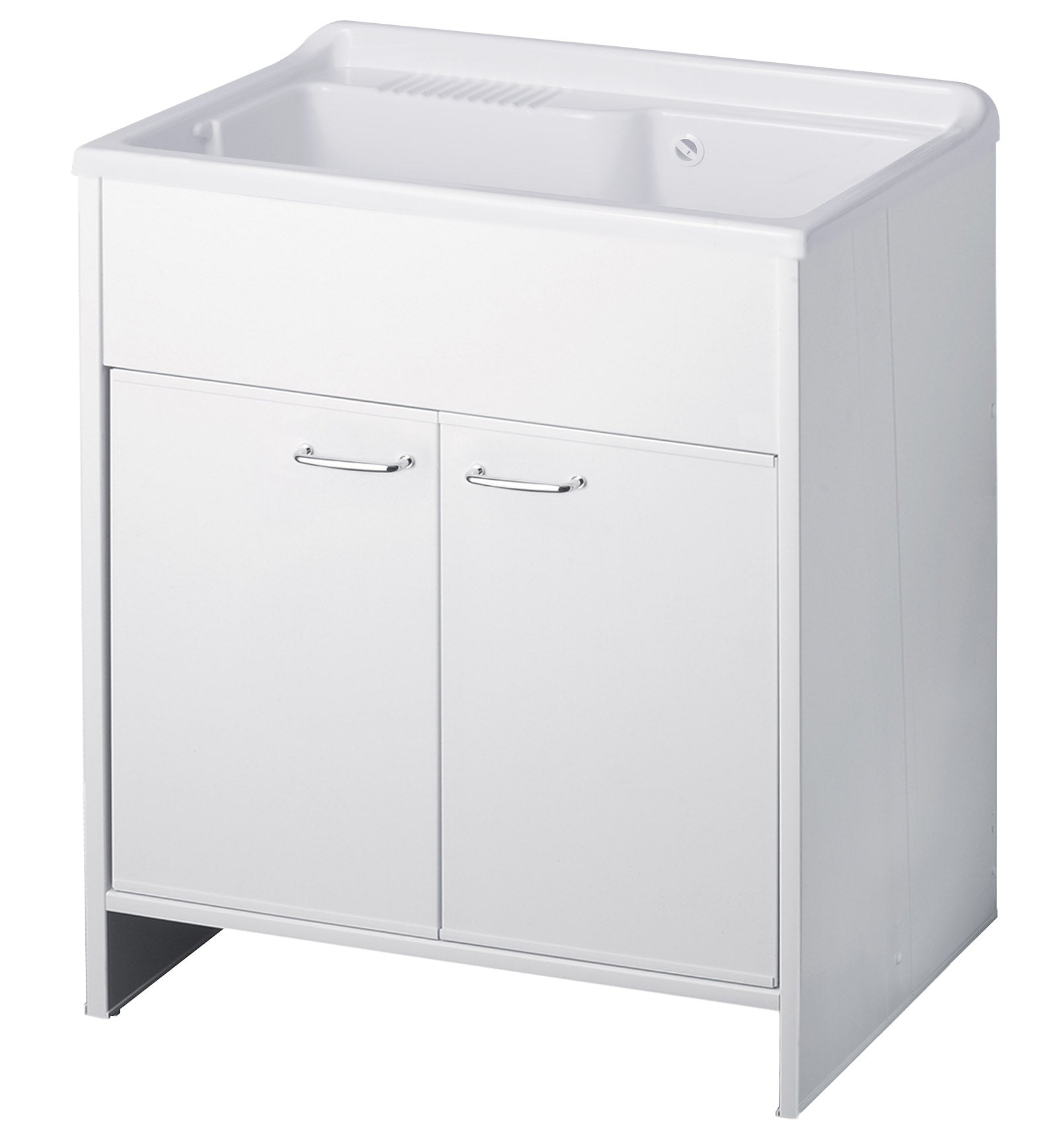 Lavatoio con kit autopulente in PVC
