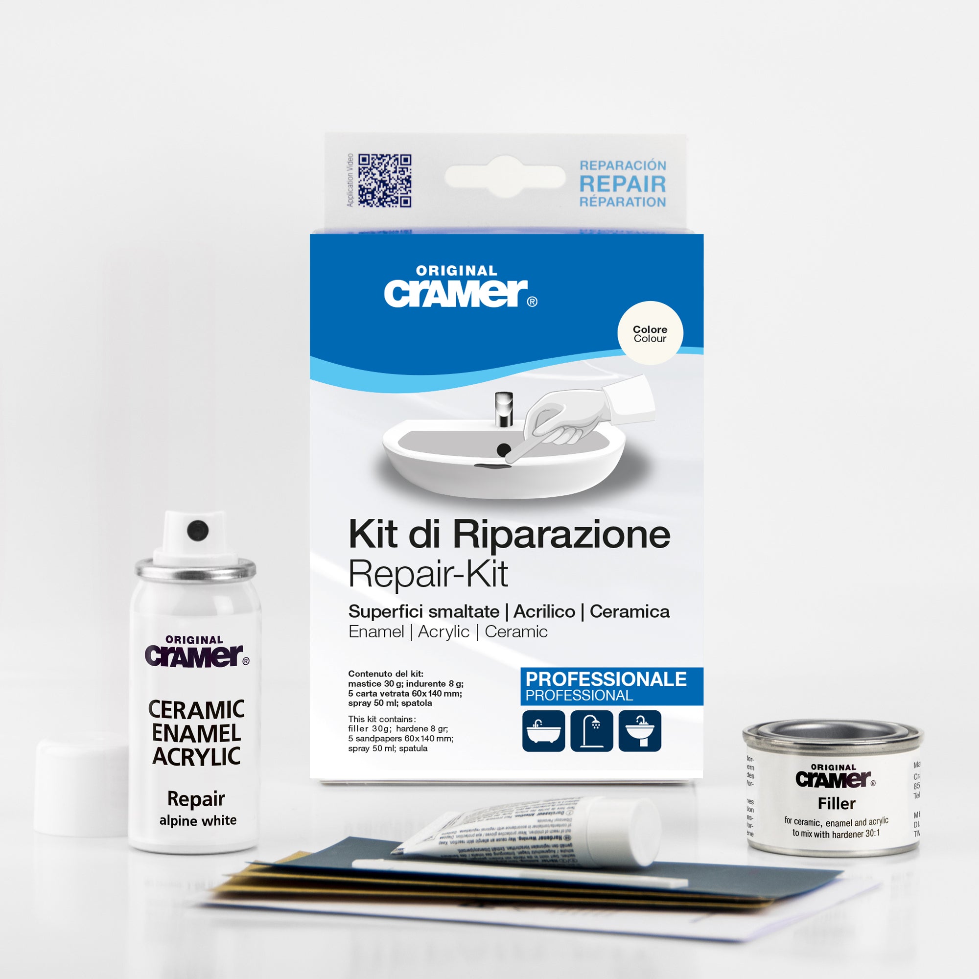 Kit riparazione Cramer per 7 lavori diversi