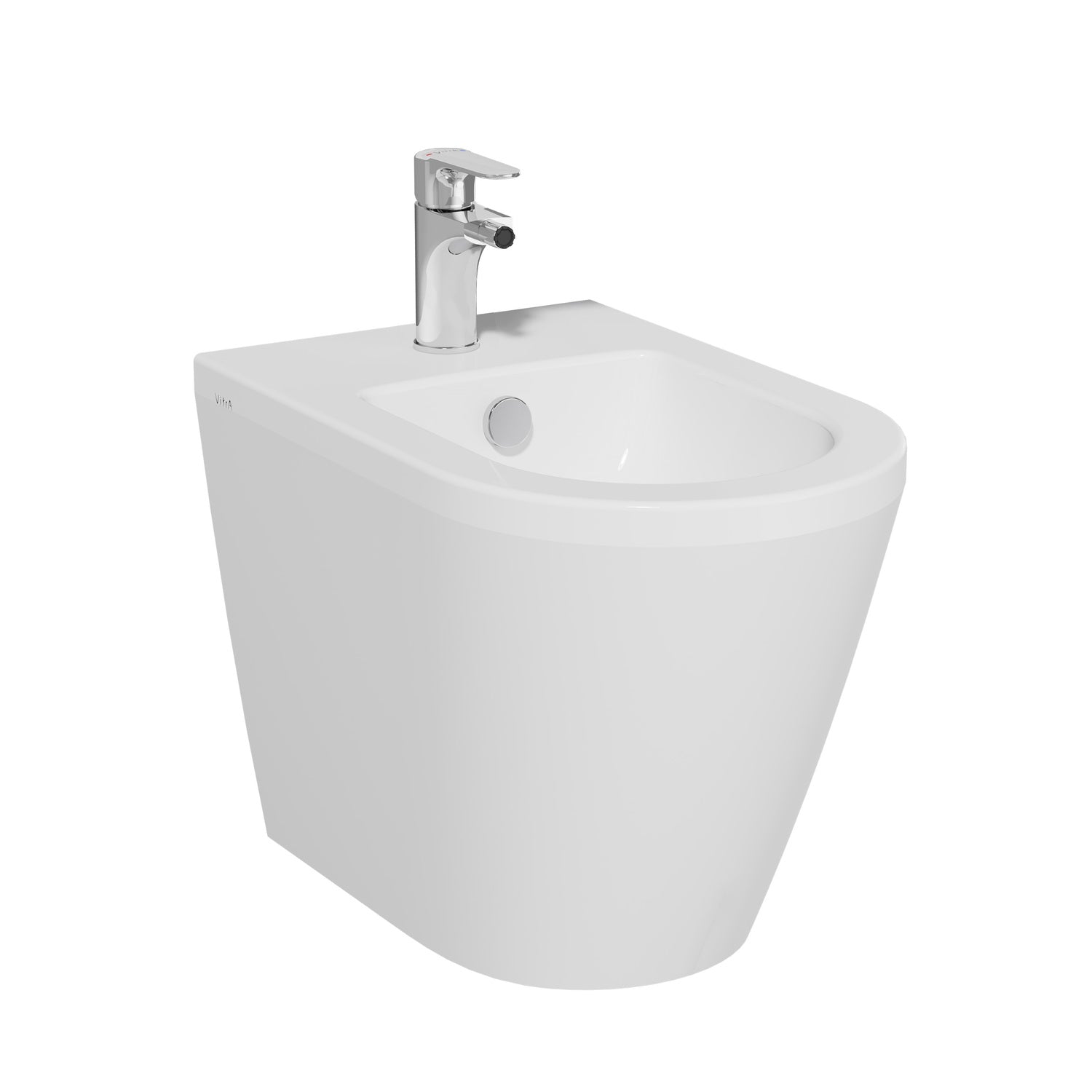 Bidet filo muro (BTW) bianco Integra Round VITRA