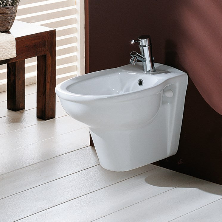 Rak: bidet sospeso Karla bianco in ceramica  55 cm