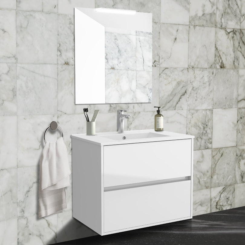 Mobile bagno sospeso modello Noja