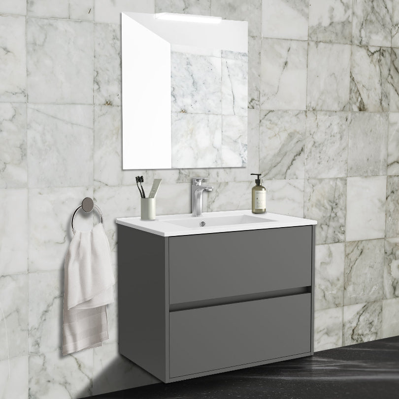 Mobile bagno sospeso modello Noja