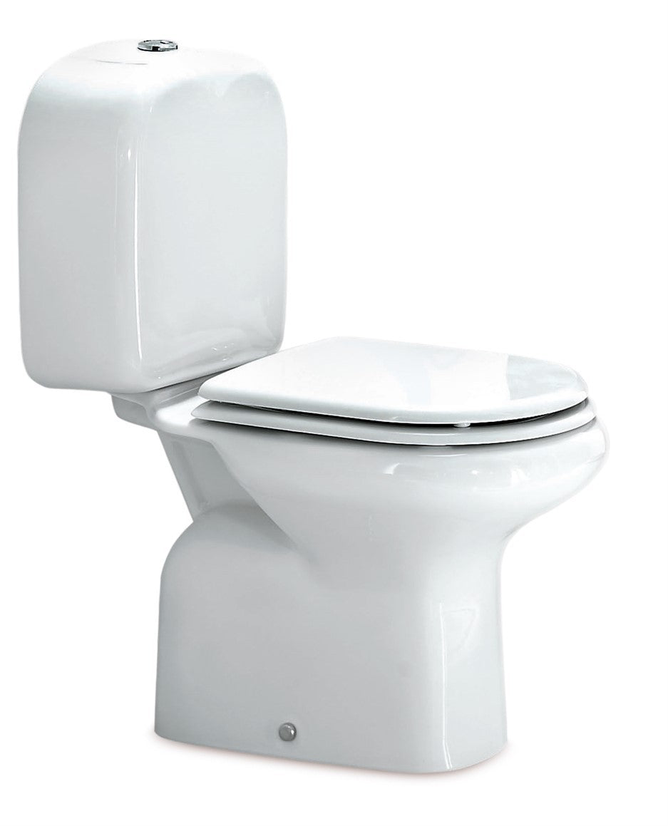 Sanitari tradizionali a terra Rak serie completa di lavabo 65 cm  con colonna + bidet + WC monoblocco con cassetta con sedile Orient