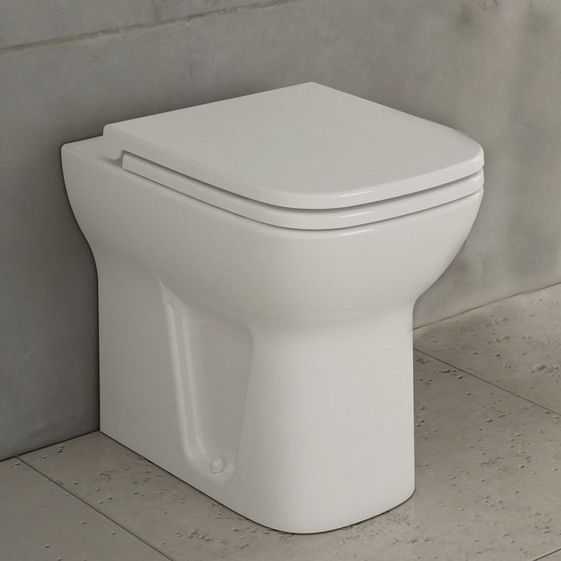 WC filo muro con sedile in duroplast serie S20